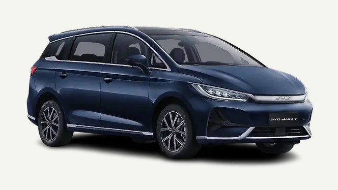 BYD eMax 7 Right Front Three Quarter