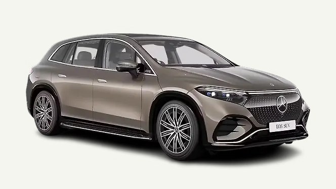 Mercedes-Benz EQS SUV Right Front Three Quarter