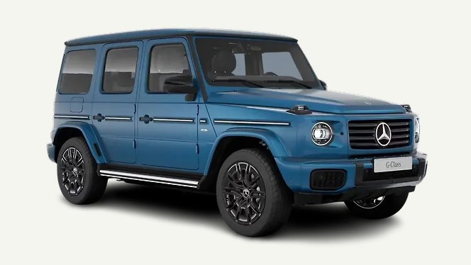 Mercedes-Benz G-Class Electric Right Front Three Quarter