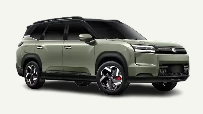 MG Hector Tomahawk EV Right Front Three Quarter