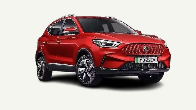 MG ZS EV Right Front Three Quarter