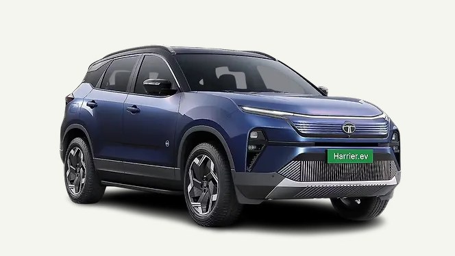 Tata Harrier EV Right Front Three Quarter