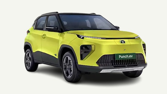 Tata Punch EV Right Front Three Quarter