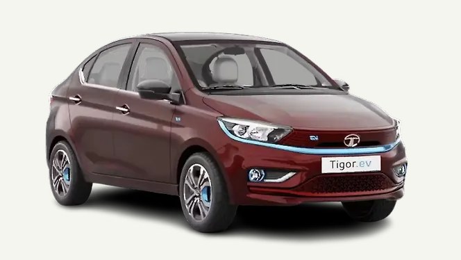 Tata Tigor EV Right Front Three Quarter