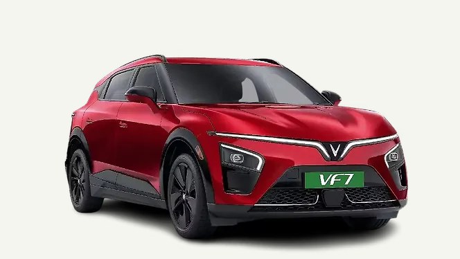 VinFast VF 7 Right Front Three Quarter